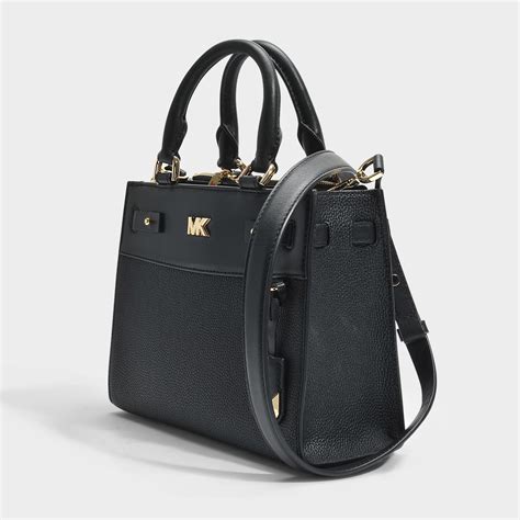 mini michael kors satchel|michael kors small black handbag.